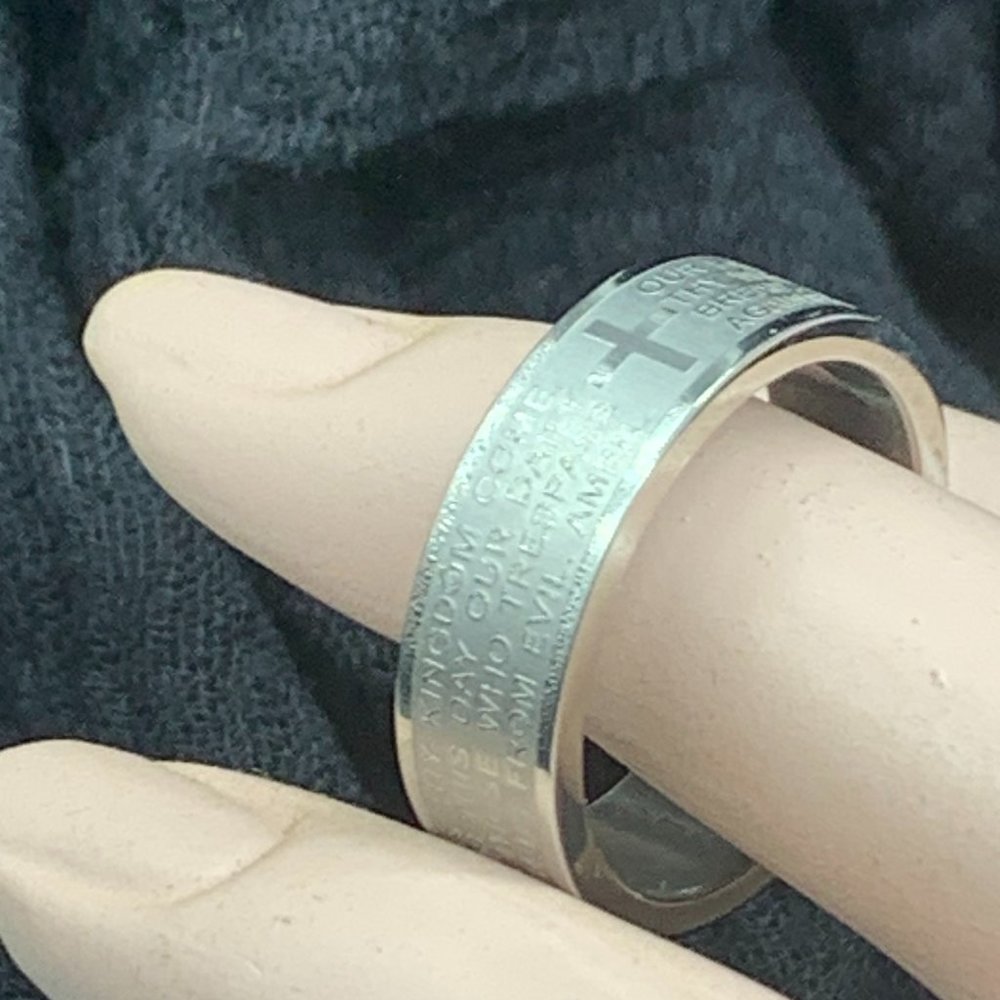 LORD'S PRAYER RING - Picture 6 of 6